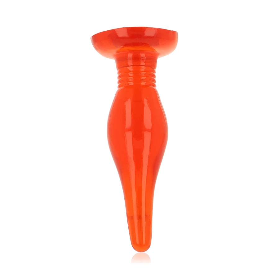 BAILE - PLUG ANALE SOFT TOUCH ROSSO 14.2 CM